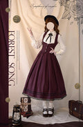 Griffin's Promise - Classic Lolita Skirt Striped Plaid Elegant SK - image 2