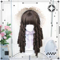Classic Brown Lolita Wig with Roman Roll - image 1