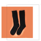 Ouji Lolita Black & White Calf Socks - image 4