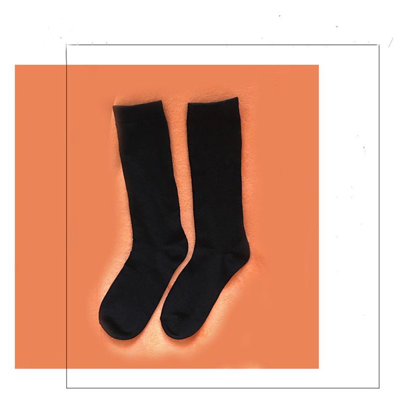 Ouji Lolita Black & White Calf Socks - image 4