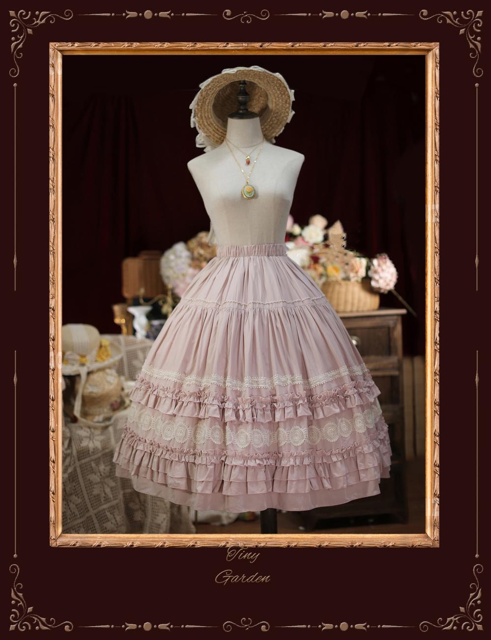 Dream Bouquet - Elegant Sweet Lolita Skirt - image 3