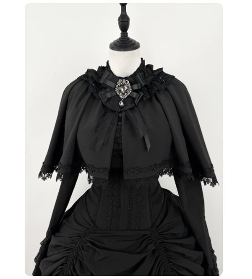 Gothic Fishbone Corset Lolita SK and Shirt Set - image 21