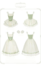 Unfailing - Classic Lolita Bow Jacquard Corset JSK Dress - image 6