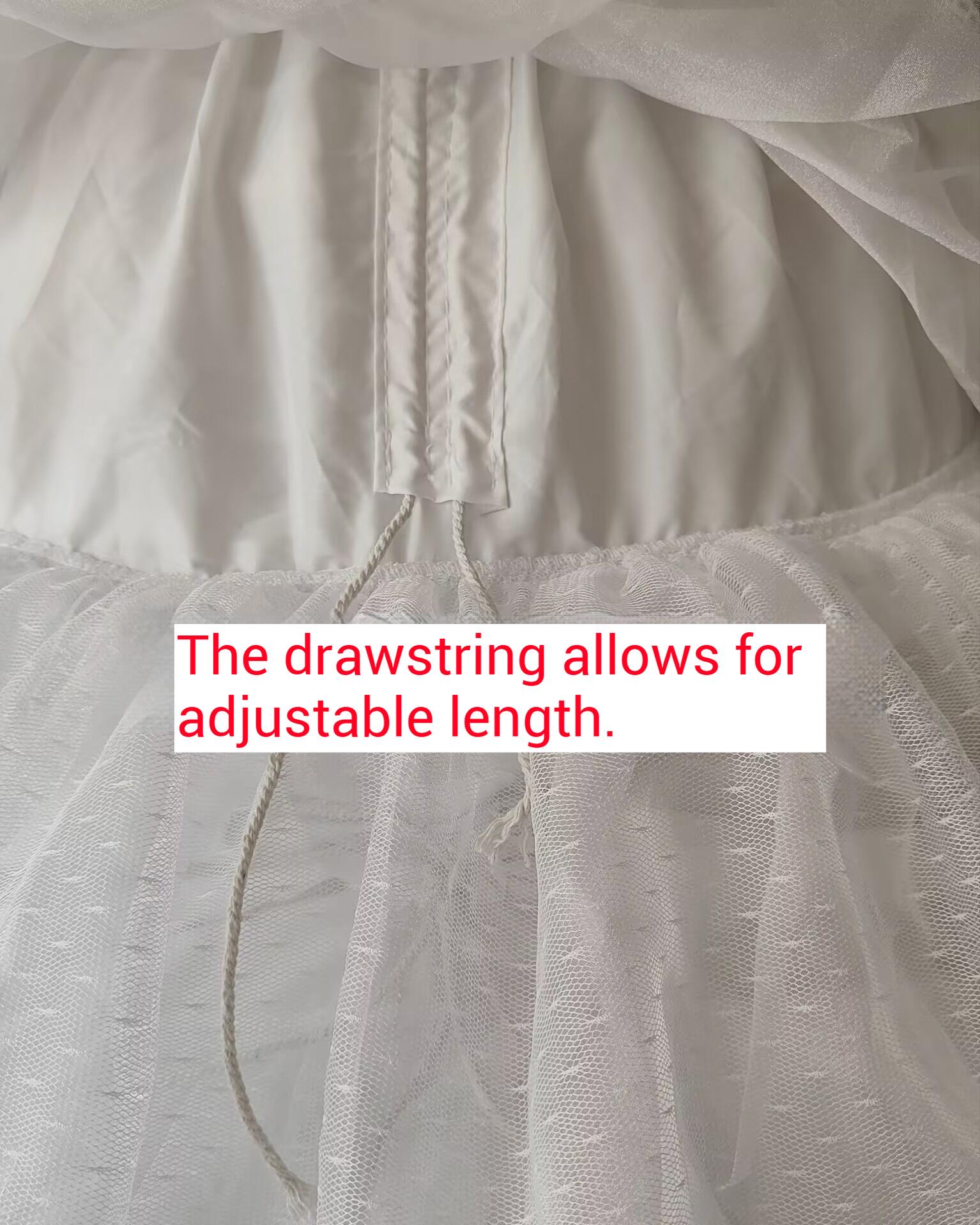 Adjustable Wedding Lolita Hoop Petticoat, 27.6" (70 CM) - image 16
