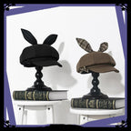 Vintage Kawaii Bow Lolita Beret - image 1