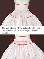Mirror Doll - Old School Lolita Tiered Hem JSK with Polka Dot Lace and Accessories - image 17