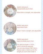 Cute Plush Lolita Bag Rabbit Cake Bag - image 14