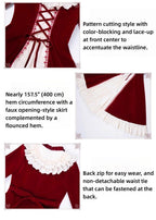 The Nutcracker - Winter Classic Lolita OP Dress, Front Opening and Accessories - image 7