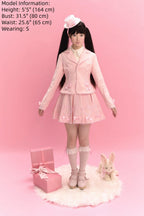 Promise After Class - Old School Lolita Fitted Blazer & Pleated Skirt Set - image 6