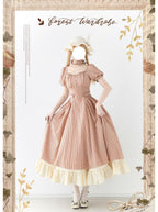Chantilly Forest - Classic Lolita OP Dress With Square Neck & Underskirt - image 4