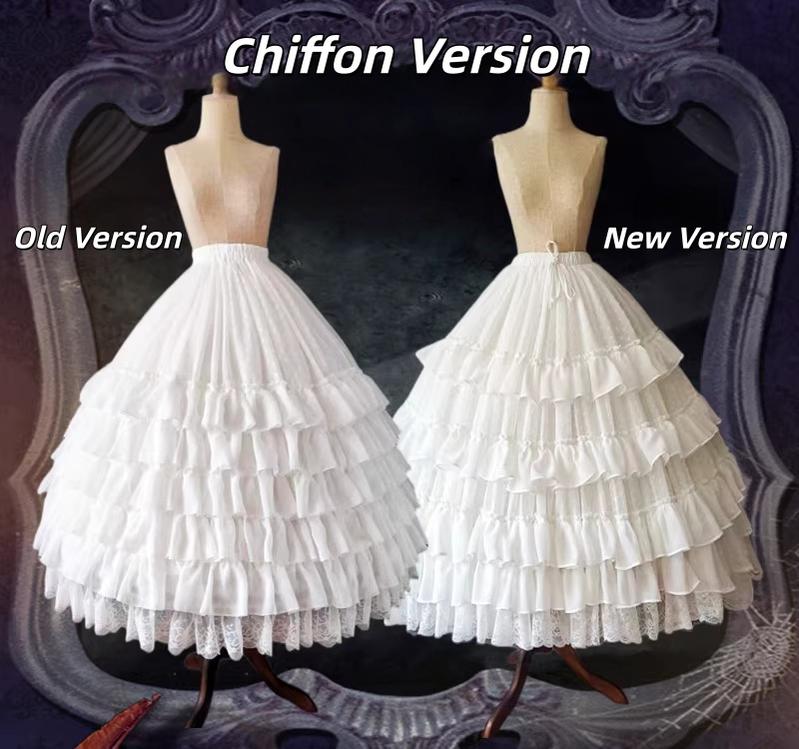 Wedding Lolita Extended Princess Petticoat Skirt - image 6