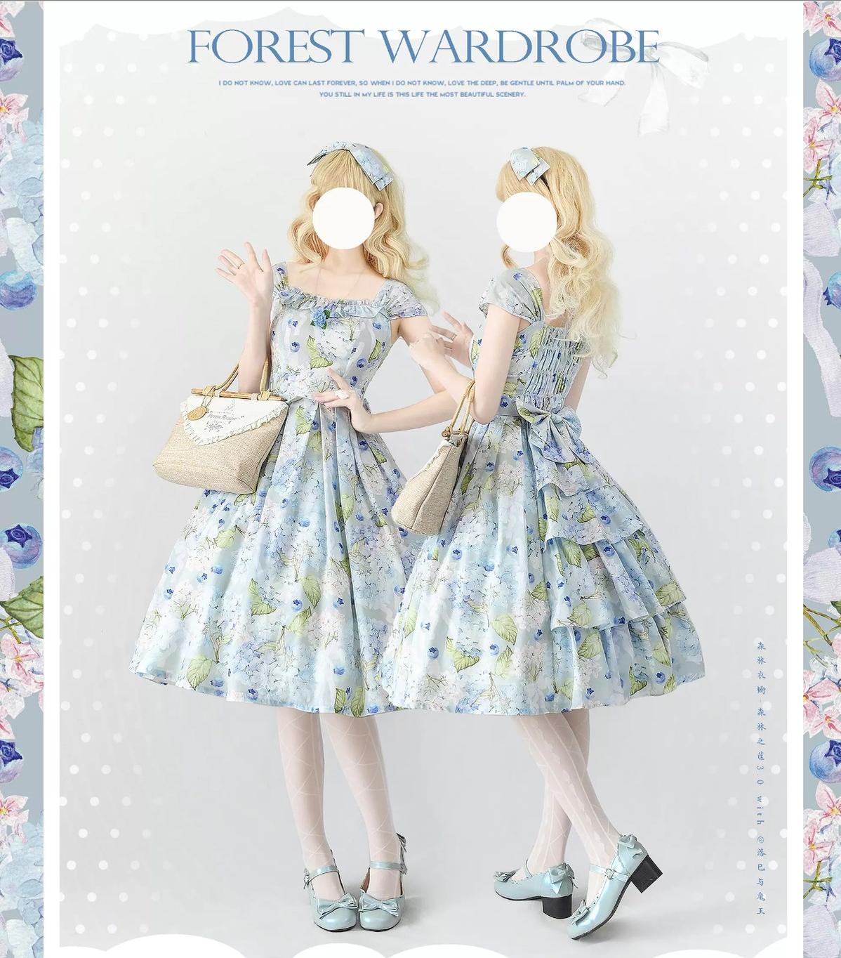 Forest Basket 3.0 - Vintage Lolita JSK Dress for Summer - image 46