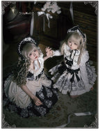 Doll Night - Vintage Twin Lolita OP Dress Embroidered Doll Dress - image 2