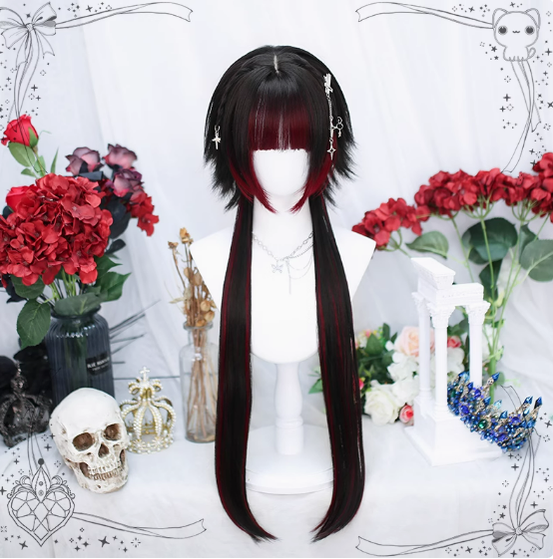 Moon Night - Lolita Highlights Bang Short Wigs - image 19
