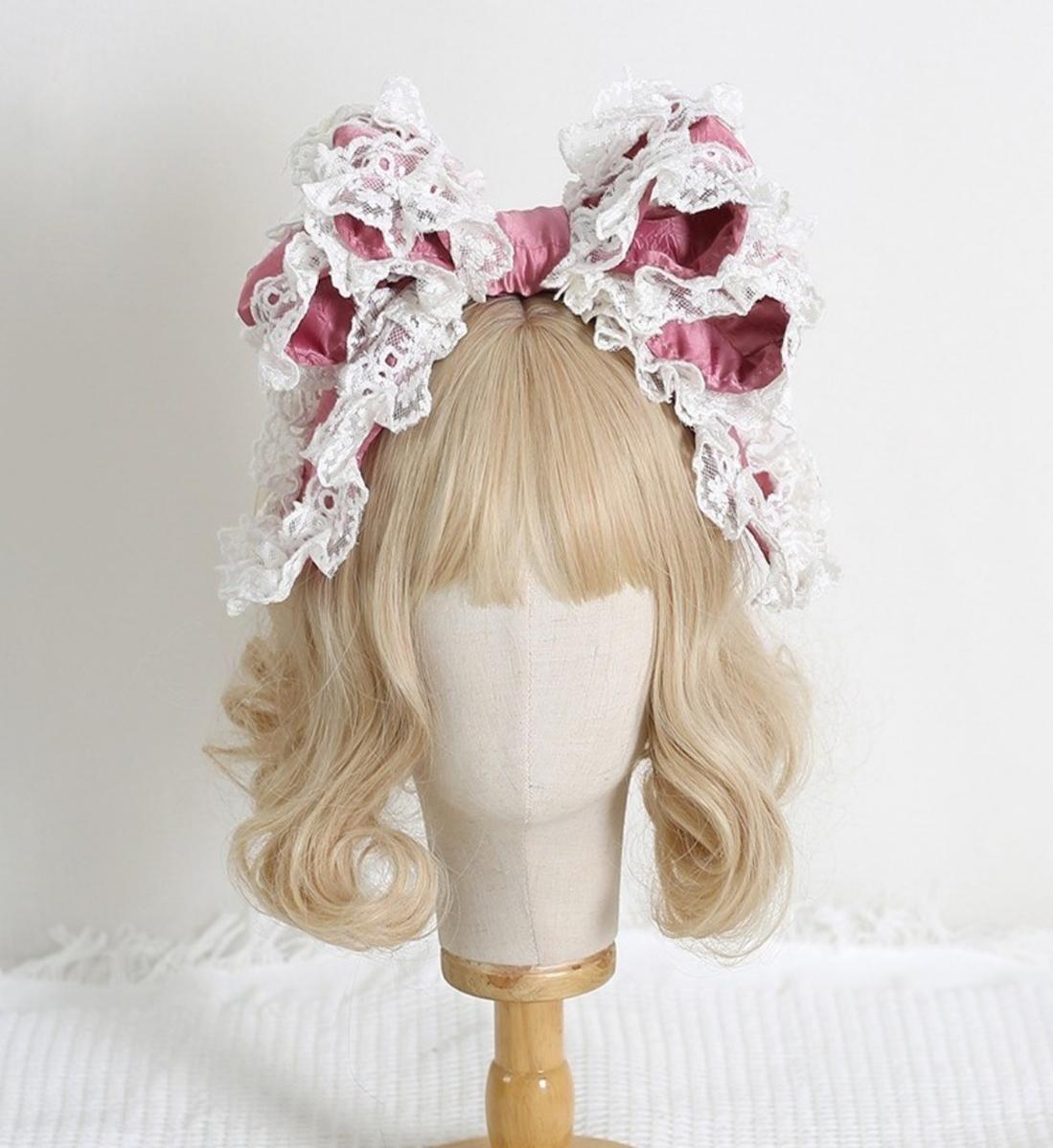 Sweet Lolita KC with Large Lace Bow in Multiple Colors - image 2