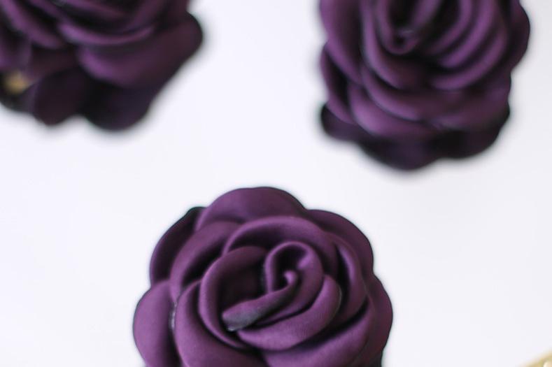 Retro Lolita Brooch Rose Hairpins Flower Headdress - image 16
