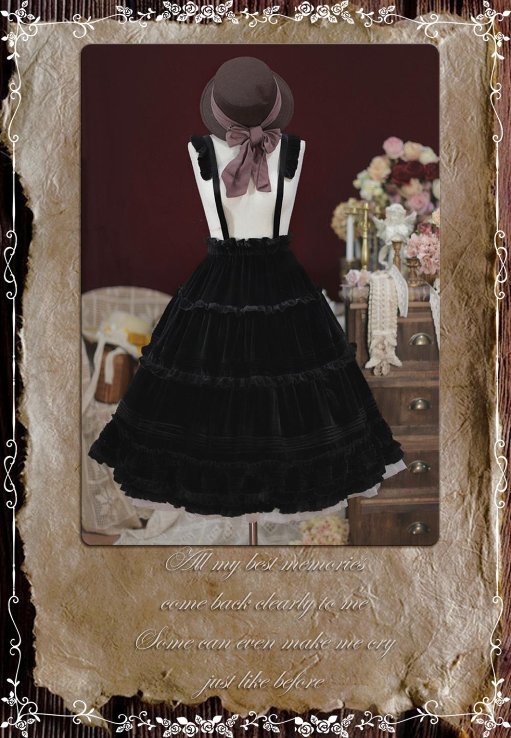 Old Love Songs - Lolita Elegant Vintage SK and Waistcoat - image 13