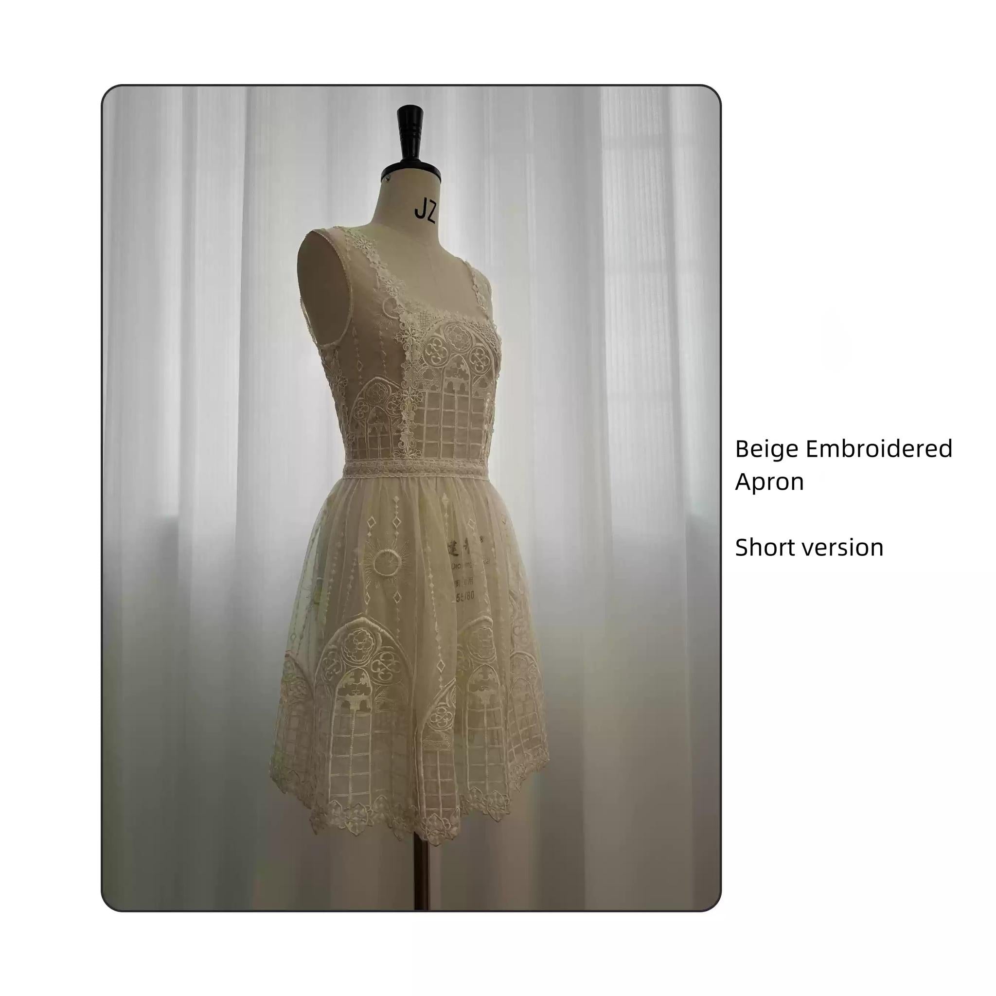 Night Traveler - Classic Gothic Lolita Dress with Stained Glass Window Print - image 65