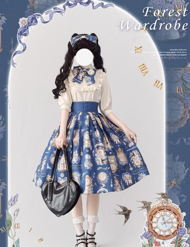 Eternal Echo - Classic Lolita Skirts and Blouse Collection - image 6