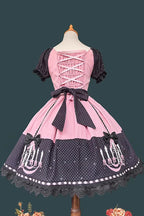 Chandelier - Sweet Lolita Short-Sleeve OP Dress in 4 Colors - image 13