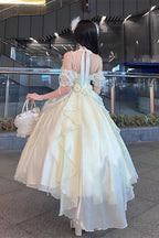 Cindy Rose Sweet Elegant Lolita JSK Dress in 2 Colors and 2 Lengths - image 3