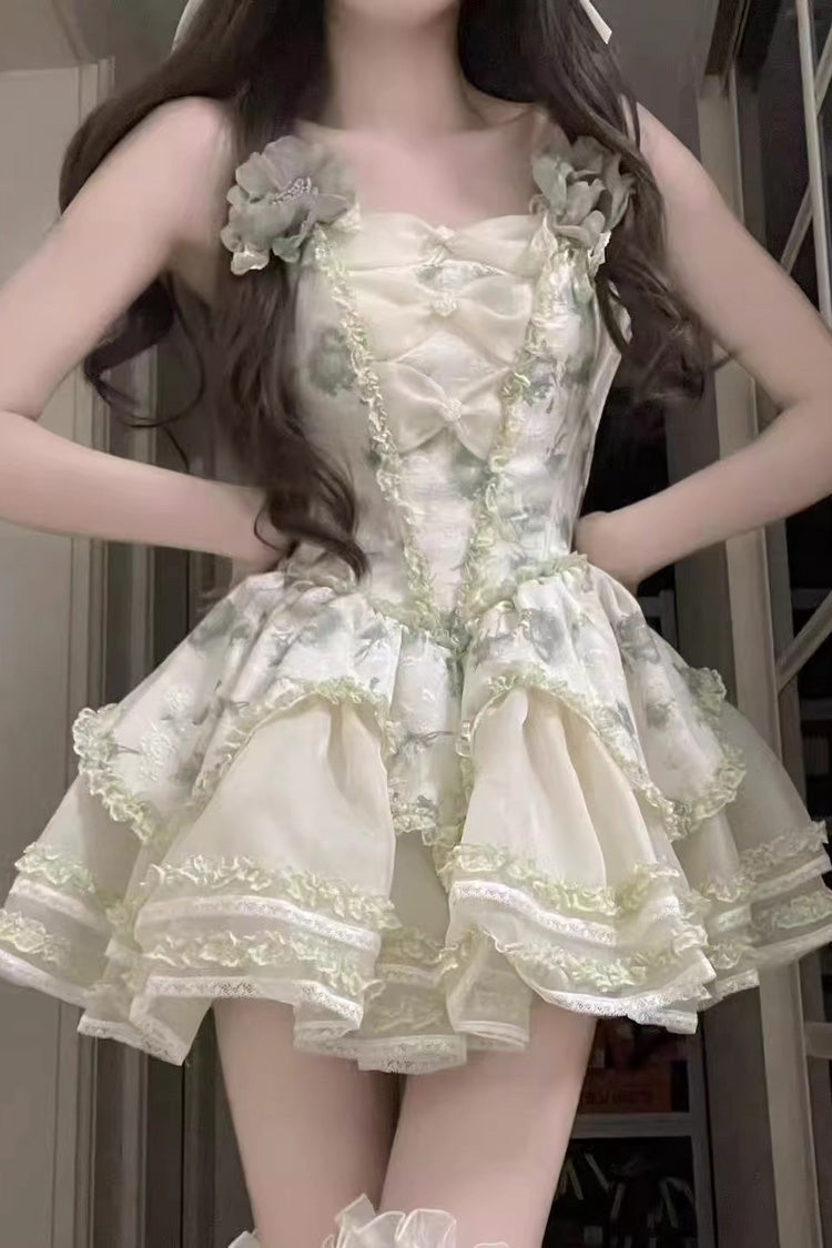 Jasmine Rain - Sweet Polka Dot Lace Lolita JSK Dress - image 7