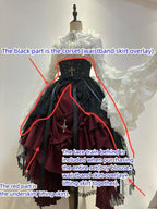 Eternal Taboo - Gothic Lolita Dress with Princess Sleeve Shirt - image 25