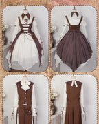 Pirate Guide - Vintage Lolita Suit Vest JSK Dress - image 21
