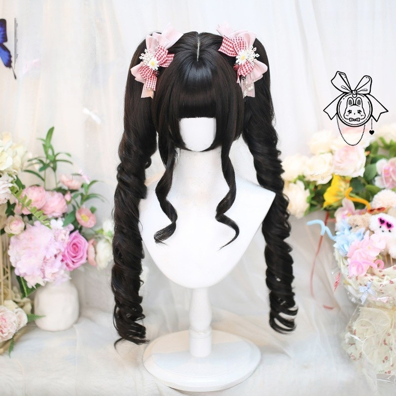 Stellar Bits - Daily Lolita Detachable Double Ponytail Wig - image 3