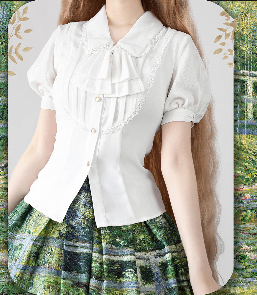 Monet Oil Painting - Retro Classic Lolita SK - image 17