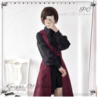 The Night Prelude Medieval Ouji Lolita Long Vest - image 9