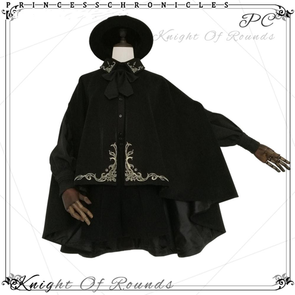 Princess Chronicles Medieval Embroidered Ouji Cape - image 6