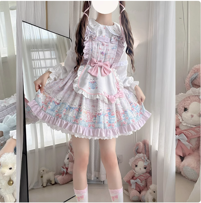 Goat Baa Bedtime Story Kawaii Lolita JSK - image 33