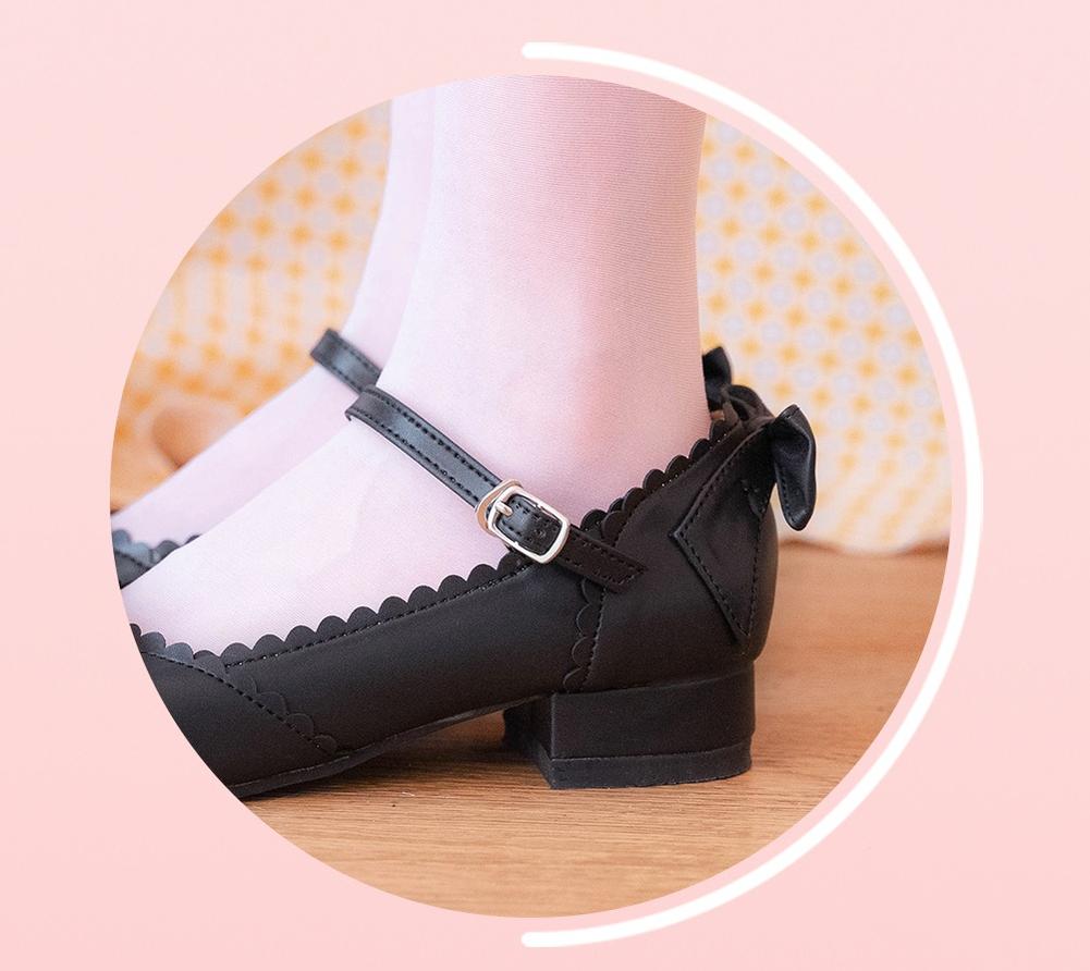 Round Toe Lolita Shoes Sweet Bow Design Size 33-41 - image 24