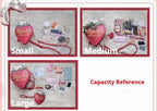 A Strawberry - Sweet Lolita Crossbody Bag Strawberry Printed Handbag - image 17