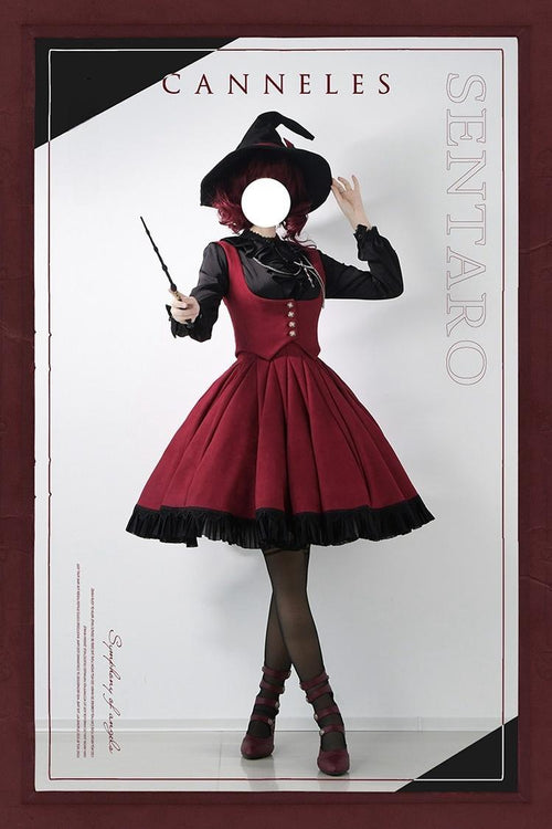 Canneles Elegant Classic High Waist Lolita Skirt - image 50