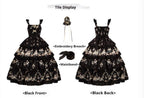 Letter and Poetry - Classic Lolita JSK Suit Four-tiered Twins Dress - image 17