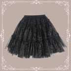 Plus Size Lolita Puffy Petticoat, 18" (45cm) Length, Cotton Lining - image 10