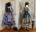 Vintage Elegant Lolita Three-buckle Mary Janes Shining Shoes - image 14