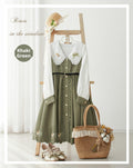 Window Rose - Classic Embroidered Front-Button OP Dress - image 26