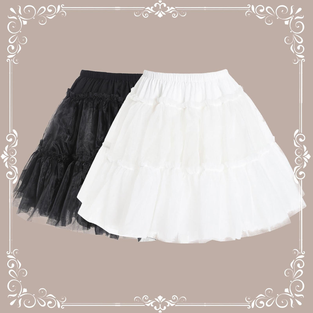 Dailywear A-Line Lolita Petticoat, 18" (45cm), Cotton Lining - image 7