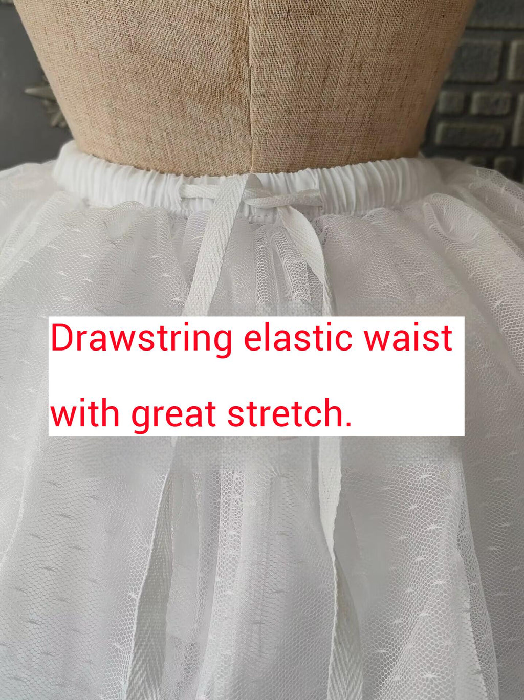 Adjustable Wedding Lolita Hoop Petticoat, 27.6" (70 CM) - image 15
