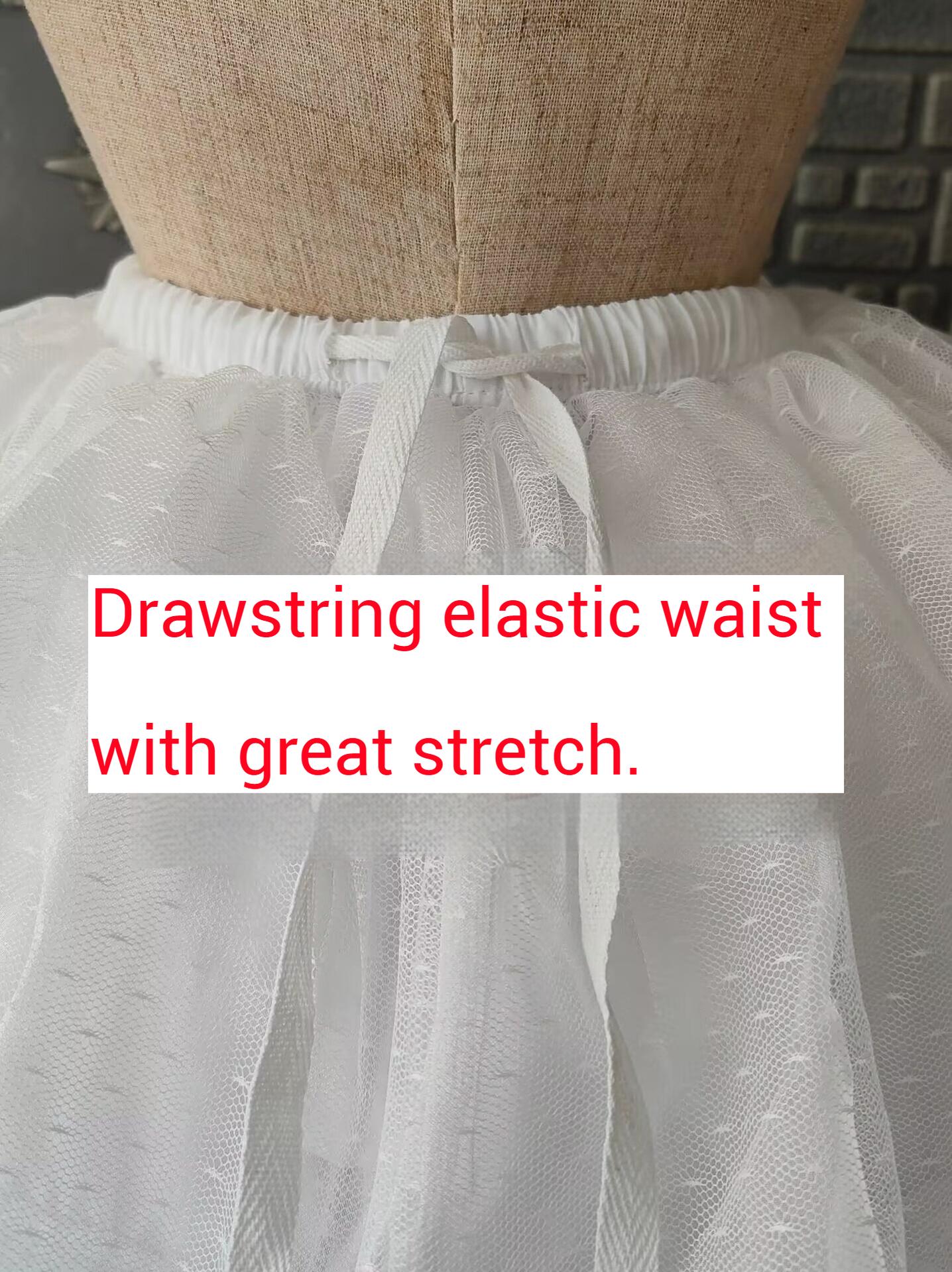 Adjustable Wedding Lolita Hoop Petticoat, 27.6" (70 CM) - image 15