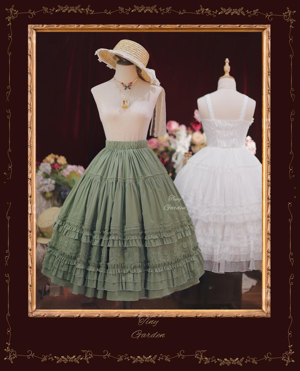 Dream Bouquet - Elegant Sweet Lolita Skirt - image 1