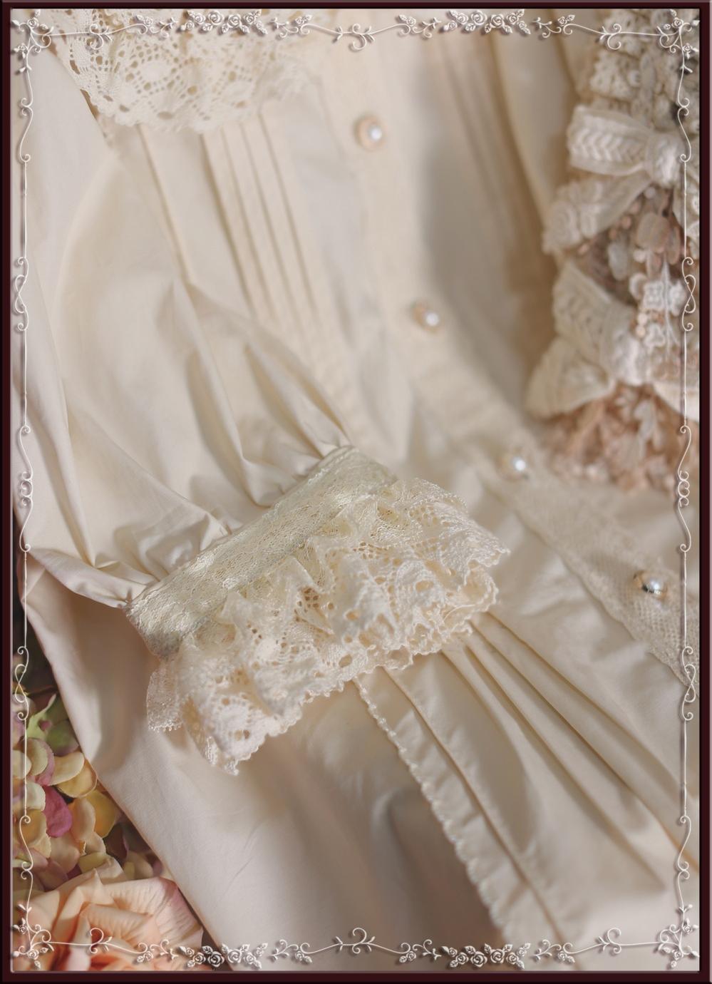 Antique Doll - Kawaii Cotton Lolita Blouse - image 11