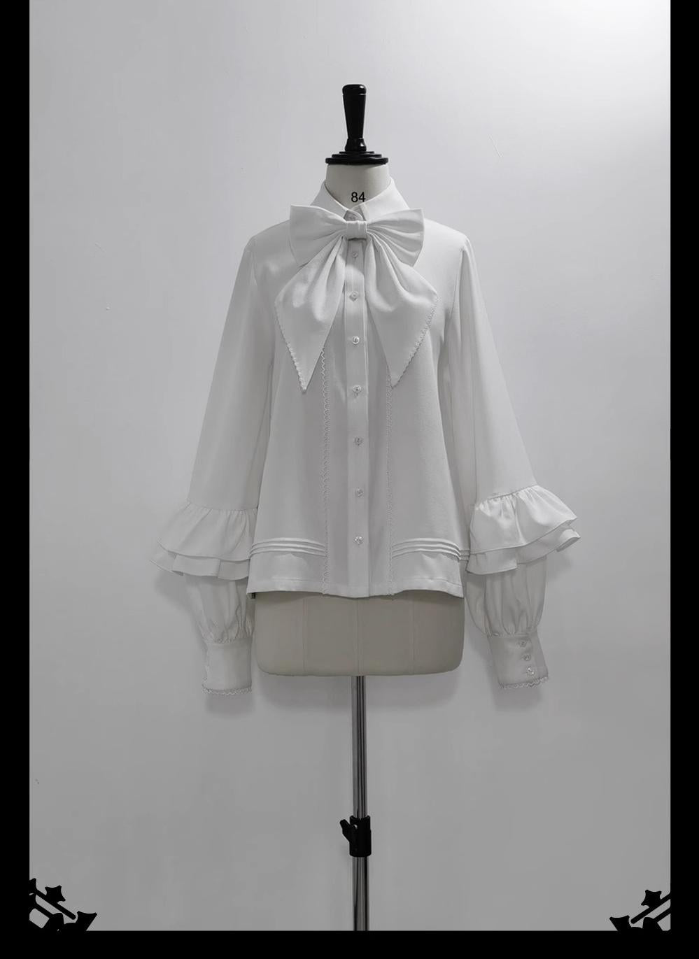 Doll - Retro Ouji Lolita Shirt Outfit - image 14