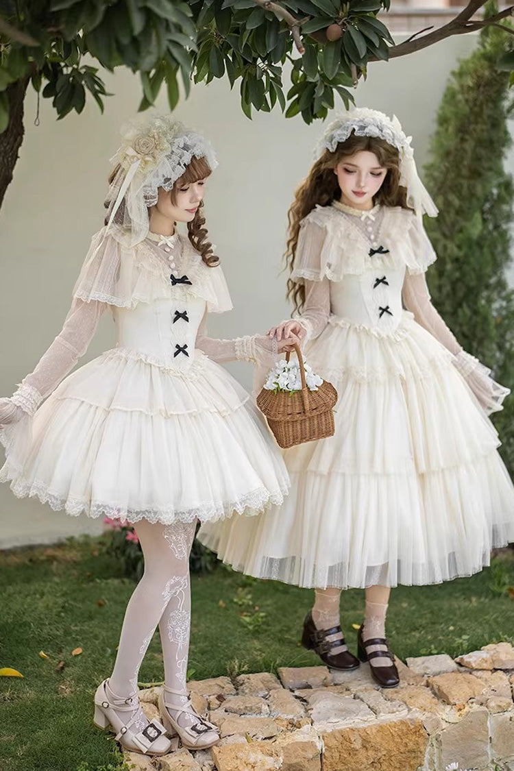 The Oath of White Mist - Sweet Lolita Dress, Short and Long Versions - image 5