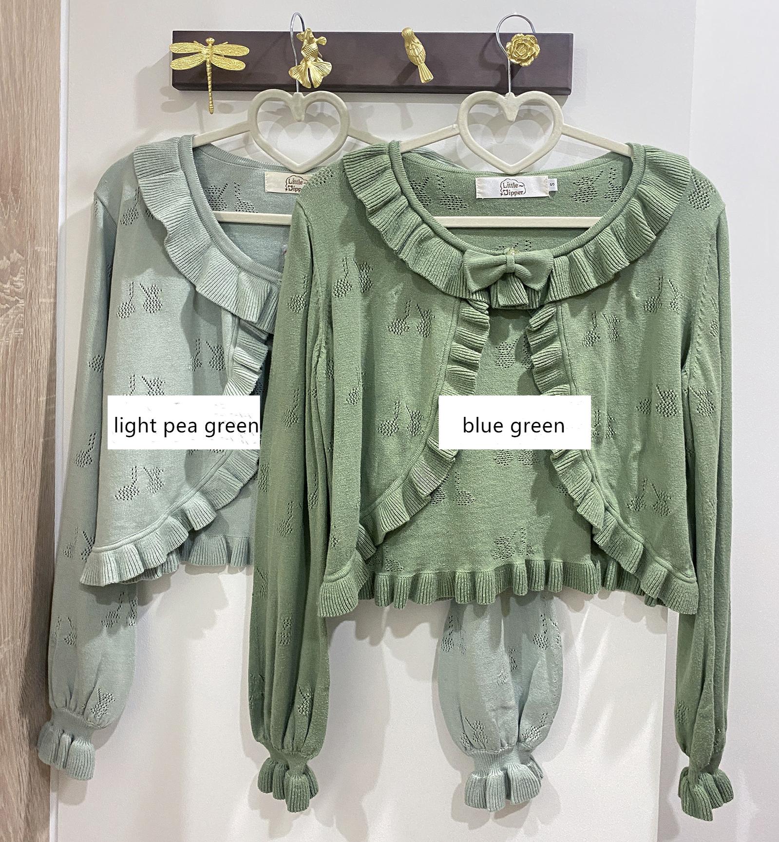 Sweet Lolita Long-Sleeved Cotton Cardigan - image 29