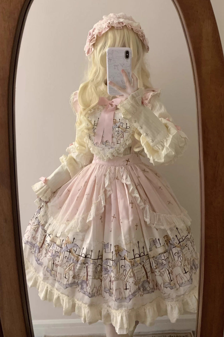 Angel Lamb - Sweet Lolita Skirt in 3 Colors - image 12