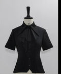 The Dawn of Arrival - Ouji Lolita Fitted Blouse with Detachable Jabot - image 2